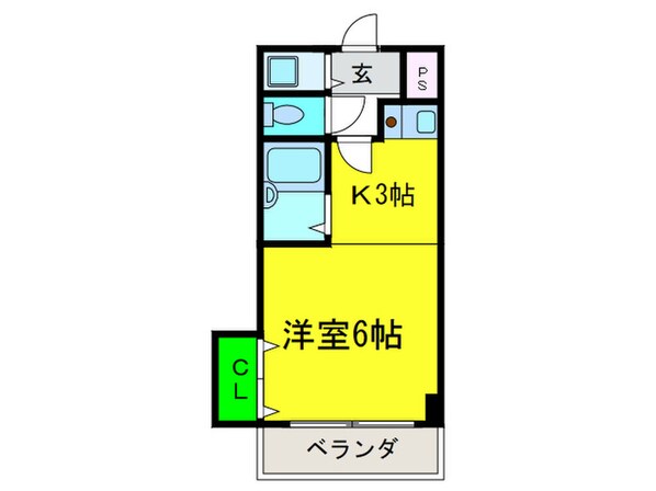 レジデンス川原の物件間取画像